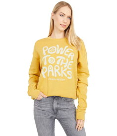 【送料無料】 パークスプロジェクト メンズ パーカー・スウェット アウター Power To The Parks Crew Sweatshirt Heather Mustard