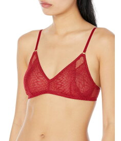 【送料無料】 コサベラ レディース ブラジャー アンダーウェア Sutra Snake Print Triangle Bralette Sindoor Red