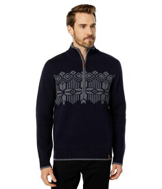 【送料無料】 オバマイヤー メンズ ニット・セーター アウター Brady 1/2 Zip Sweater Admiral