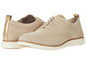 【送料無料】 コールハーン レディース オックスフォード シューズ Originalgrand Stitchlite Wing Tip Oxford Rye Stitchlite Knit/Gold/Optic White