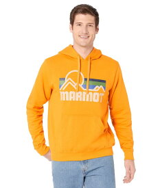 【送料無料】 マーモット メンズ パーカー・スウェット フーディー アウター Coastal Hoodie Yellow Gold