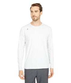 【送料無料】 ローヌ メンズ シャツ トップス Reign Training Long Sleeve Gray Space-Dye