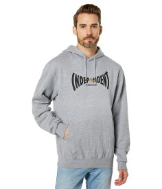 【送料無料】 エメリカ メンズ パーカー・スウェット フーディー アウター Emerica X Independent Hoodie Collection (Indy Span Hoodie) Grey/Heather