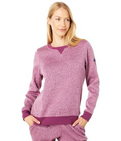 【送料無料】 エルエルビーン レディース ニット・セーター アウター Lightweight Sweater Fleece Top Bramble Berry