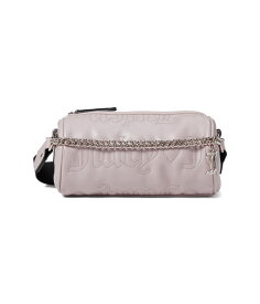 【送料無料】 ジューシークチュール レディース ハンドバッグ バッグ Juicy Puff Roll Bag Crossbody Gull Grey