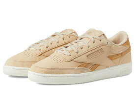 【送料無料】 リーボック レディース スニーカー シューズ Club C Revenge Vintage Weathered Beige/True Beige/Chalk