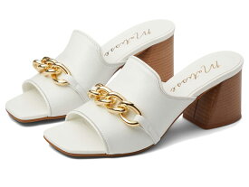 【送料無料】 マチス レディース ヒール シューズ Bowie White Leather