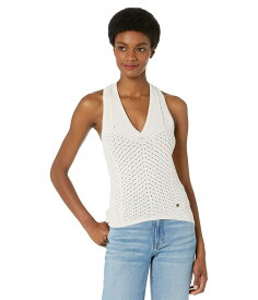 【送料無料】 テッドベーカー レディース シャツ トップス Yensine Machine Crochet Knit Top Natural