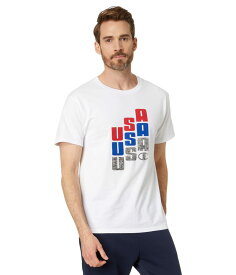 【送料無料】 チャンピオン メンズ シャツ トップス Americana Classic Graphic Tee I White