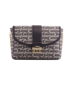 【送料無料】 ジューシークチュール レディース ハンドバッグ バッグ Pop That Lock Flap Crossbody Black/Beige