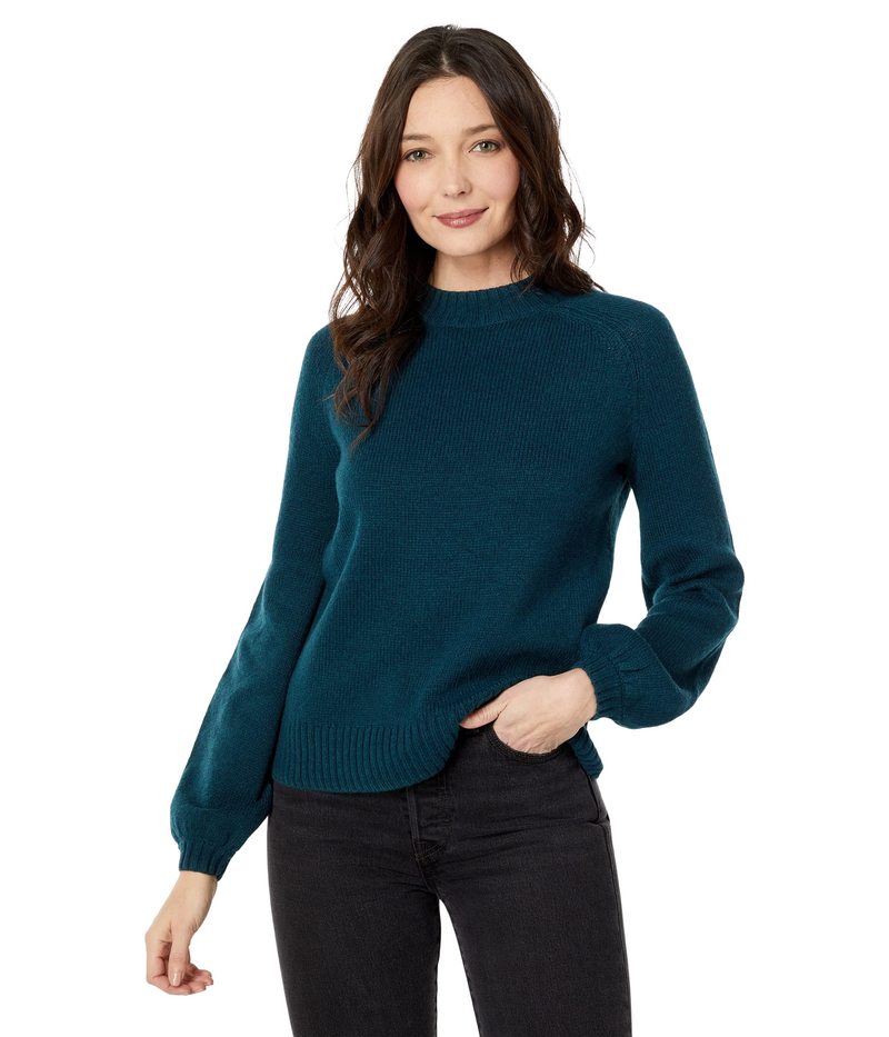 【送料無料】 スマートウール レディース ニット・セーター アウター CHUP Morin Mock Neck Sweater Twilight Blue Heather
