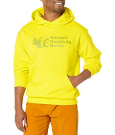 【送料無料】 マーモット メンズ パーカー・スウェット アウター Mountain Works Heavyweight Hoodie Yellow Blaze