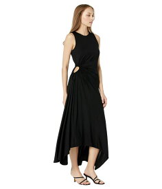 【送料無料】 テッドベーカー レディース ワンピース トップス Giullia Jersey Dress with Ruched Circle Black