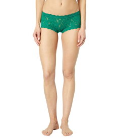 【送料無料】 ハンキーパンキー レディース パンツ アンダーウェア Signature Lace Boyshort Green Envy