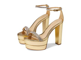 【送料無料】 シュッツ レディース ヒール シューズ Fabienne Platform Gold