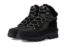 【送料無料】 ハンター レディース ブーツ・レインブーツ シューズ Explorer Leather Boot Black
