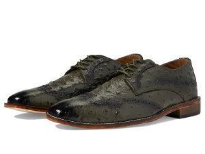 yz XeCV[A_X Y IbNXtH[h V[Y Gennaro Wing Tip Oxford Olive
