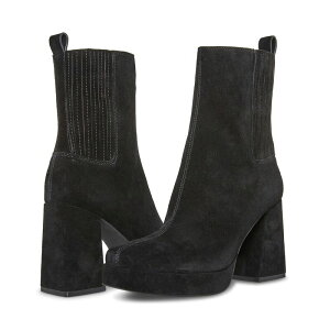 �u�����h ���f�B�[�X �V���[�Y �u�[�c�E���C���u�[�c Blondo Rozalie Waterproof Black Suede �u���b�N