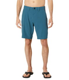 【送料無料】 ボルコム メンズ ハーフパンツ・ショーツ ボトムス Frickin Cross Shred 20" Hybrid Shorts Cruzer Blue