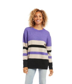 【送料無料】 カレンケーン レディース ニット・セーター アウター Stripe Sweater Stripe