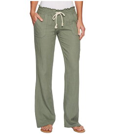 【送料無料】 ロキシー レディース カジュアルパンツ ボトムス Ocean Side Pant Olive