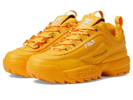 【送料無料】 フィラ レディース スニーカー シューズ Disruptor II Premium Fashion Sneaker Marigold/White/Marigold