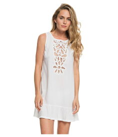 【送料無料】 ロキシー レディース ワンピース トップス Goldy Soul Tank Cover-Up Dress Bright White