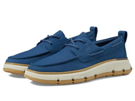 【送料無料】 コールハーン メンズ デッキシューズ シューズ 4.Zerogrand Regatta Ensign Blue/Angora/Gum