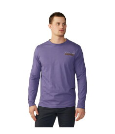 【送料無料】 マウンテンハードウェア メンズ シャツ トップス Logo Landscape Long Sleeve Allium