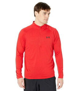 A_[A[}[ Y gbvX Vc Red/Black Under Armour UA Tech 1/2 Zip