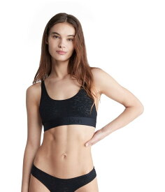 【送料無料】 カルバン クライン アンダーウェア レディース ブラジャー アンダーウェア Intrinsic Unlined Bralette Black