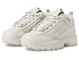【送料無料】 フィラ レディース スニーカー シューズ Disruptor II Premium Fashion Sneaker Silver Gray/Silver Gray/White Sand