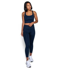 【送料無料】 ガールフレンドコレクティブ レディース カジュアルパンツ ボトムス 7/8 Length High-Rise Compressive Leggings Midnight