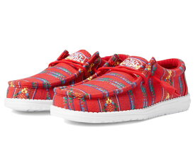 【送料無料】 ヘイデュード メンズ スニーカー シューズ Wally Serape Slip-On Casual Shoes Sedona