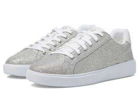 【送料無料】 コールハーン レディース サンダル シューズ Grand Crosscourt Daily Sneaker Silver Glitter Mesh/Optic White