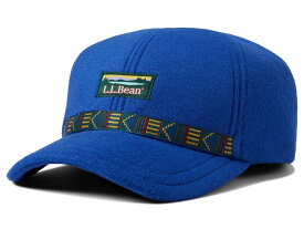 【送料無料】 エルエルビーン レディース 帽子 アクセサリー Mountain Classic Fleece Baseball Hat Indigo Ink