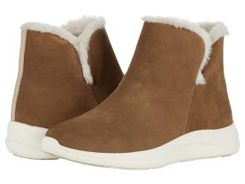 【送料無料】 ジョンストンアンドマーフィー レディース ブーツ・レインブーツ シューズ XC4 Mollie Shearling Bootie Taupe Waterproof Suede/Faux Fur