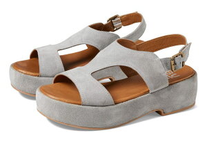 �u�G�m ���f�B�[�X �V���[�Y �q�[�� Bueno Taylor Light Grey Suede �O���[
