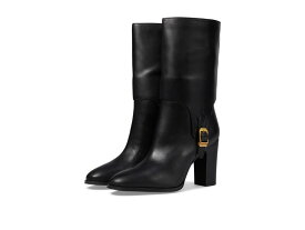 【送料無料】 フランコサルト レディース ブーツ・レインブーツ シューズ Wyatt Mid Shaft Boots Black Leather