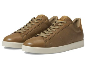 【送料無料】 エコー メンズ スニーカー シューズ Street Lite Retro Sneaker Nutmeg Brown/Camel