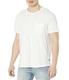 【送料無料】 ジョンバルベイトス メンズ シャツ トップス Cooper Short Sleeve Vintage Wash Crew with Curved Hem K4155X88 White