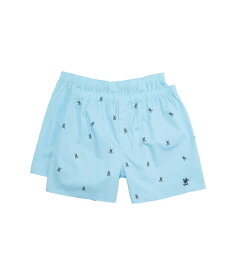 【送料無料】 サイコバニー メンズ ボクサーパンツ アンダーウェア Woven 2-Pack Boxer Sky Blue