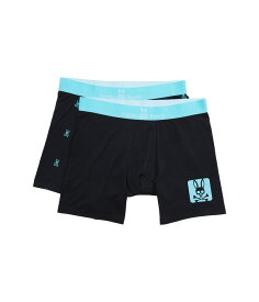 【送料無料】 サイコバニー メンズ ボクサーパンツ アンダーウェア 2-Pack Boxer Brief Blue Fish