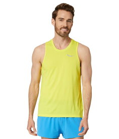 【送料無料】 サッカニー メンズ シャツ トップス Stopwatch Singlet Citron