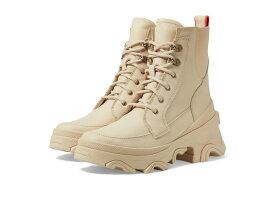 【送料無料】 ソレル レディース ブーツ・レインブーツ シューズ Brex Boot Lace Bleached Ceramic/Optimized Orange