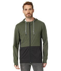 【送料無料】 ヴィスラ メンズ パーカー・スウェット フーディー アウター Comp Lite Eco Full Zip Hoodie Tarp Heather