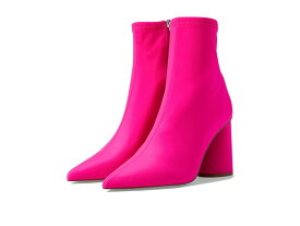 【送料無料】 スティーブ マデン レディース ブーツ・レインブーツ シューズ Vallor Bootie Hot Pink