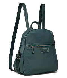 【送料無料】 カルバンクライン レディース バックパック・リュックサック バッグ Sussex Nylon Backpack Sage