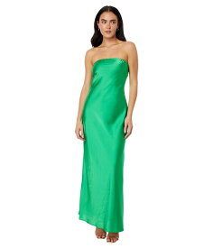 【送料無料】 ウミーユアムーム レディース ワンピース トップス Taylor Tube Maxi Dress Green Luxe