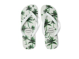 【送料無料】 ハワイアナス メンズ サンダル シューズ Aloha Flip Flop Sandal White/White/Green